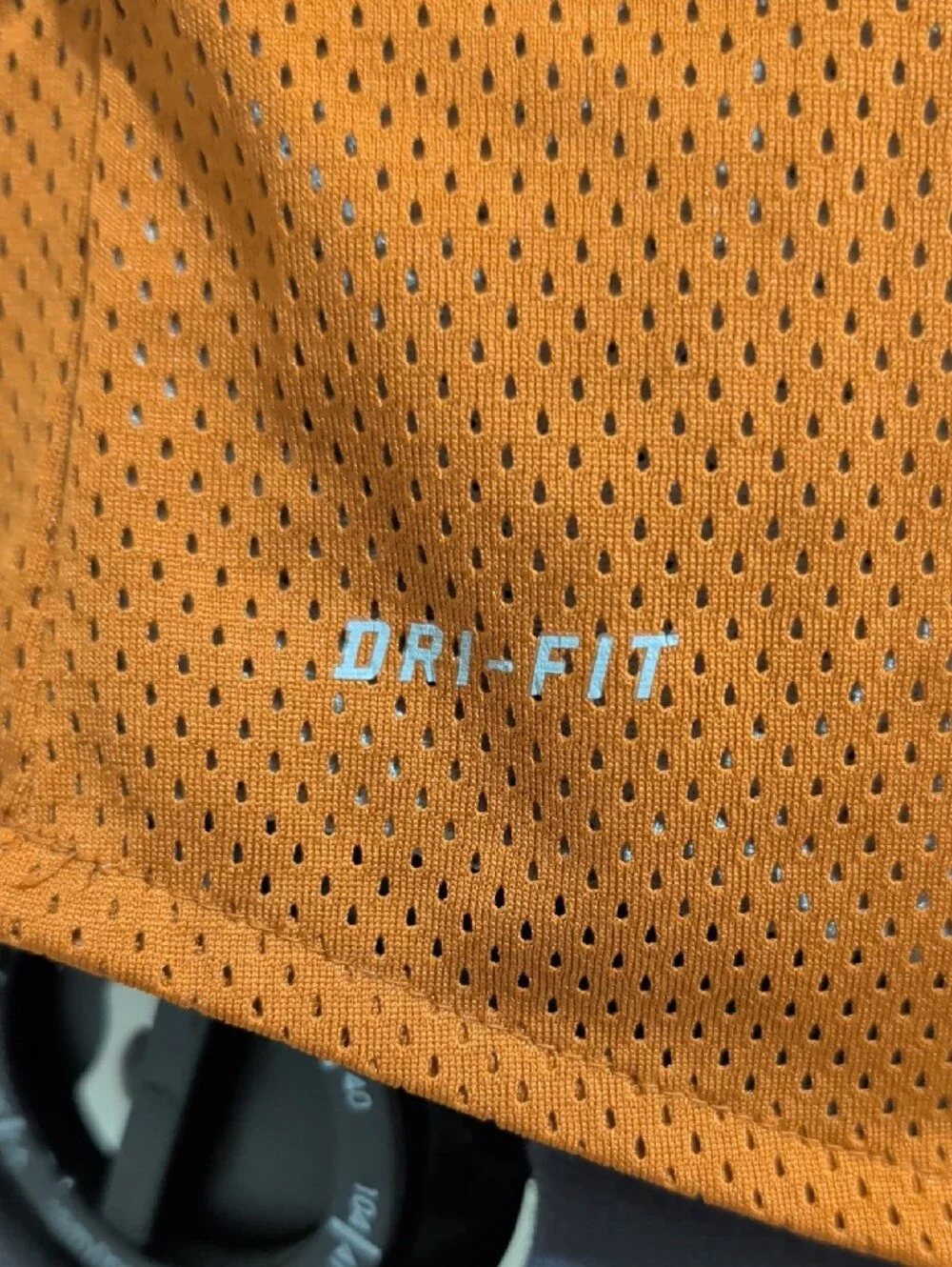 Retro Nike Dri-Fit Orange Athletic Texas Longhorns Mesh Tank Top Men's Medium